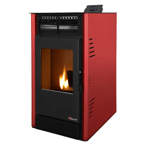 Semineu pe peleti cu aer cald Fiama Fuoco 8 kw